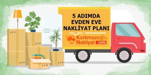 5 Adımda Evden Eve Nakliyat Planı